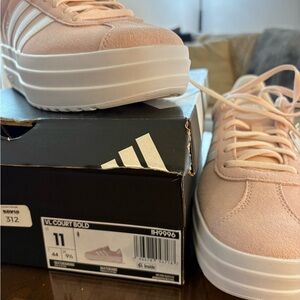 Adidas VL Court Bold Women's Sneakers - Soft Pink